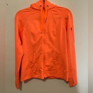 Orange Hooded Athleta Jacket | S